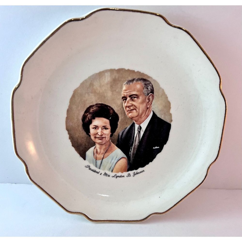 Lyndon B Johnson and Ladybird